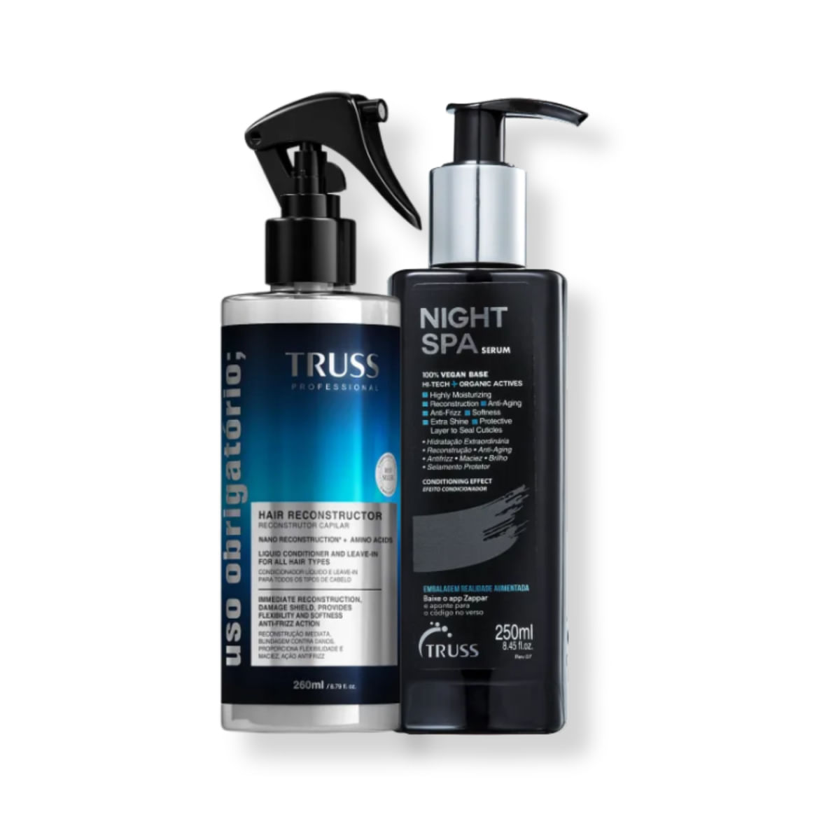 Kit TRUSS Night Spa Uso Obrigatório (2 Produtos)