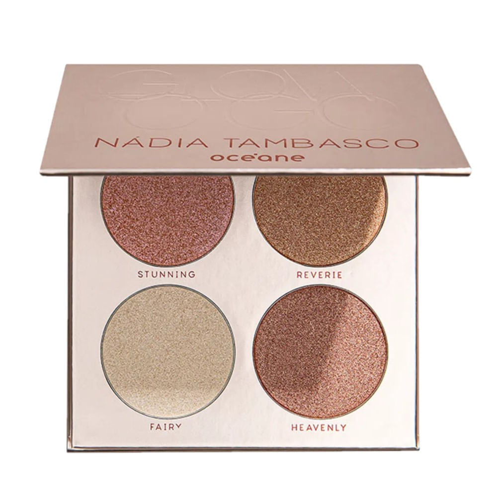 Nádia Tambasco By Océane Glow to Go - Paleta de Iluminadores