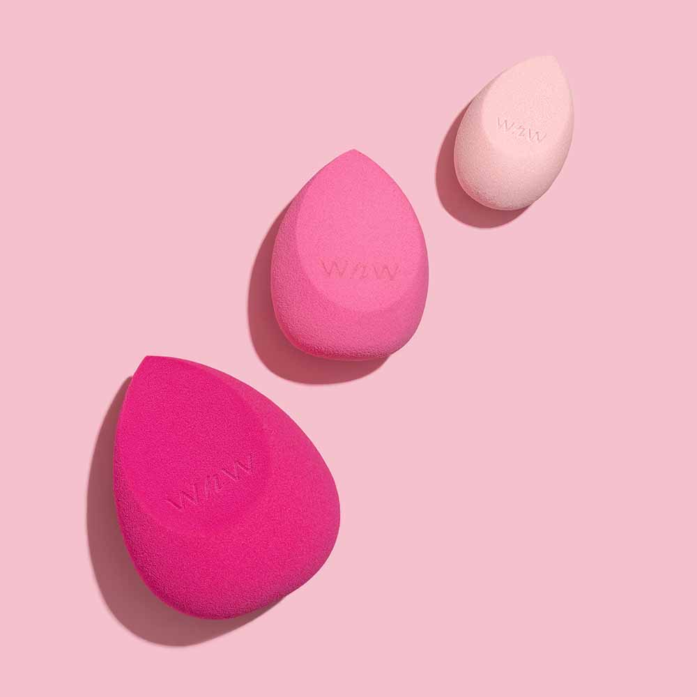 wet n wild Power Trio Kit com 3 Esponjas de Maquiagem