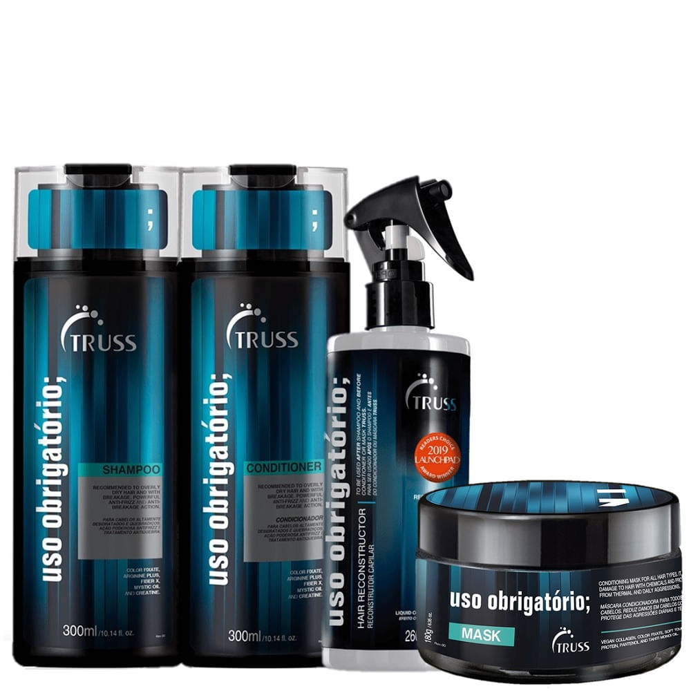 Kit Truss Uso Obrigatorio Completo 4 Produtos