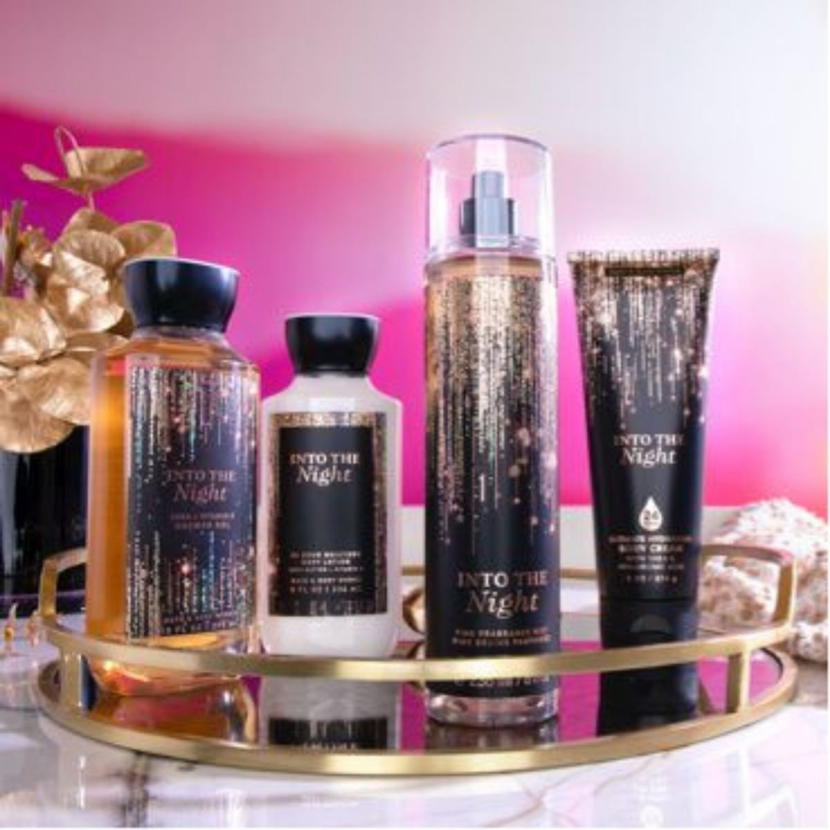 【Into The Night】Bath&bodyworks ミスト Bath&BodyWorks】トラベルサイズファインフレグランスミスト