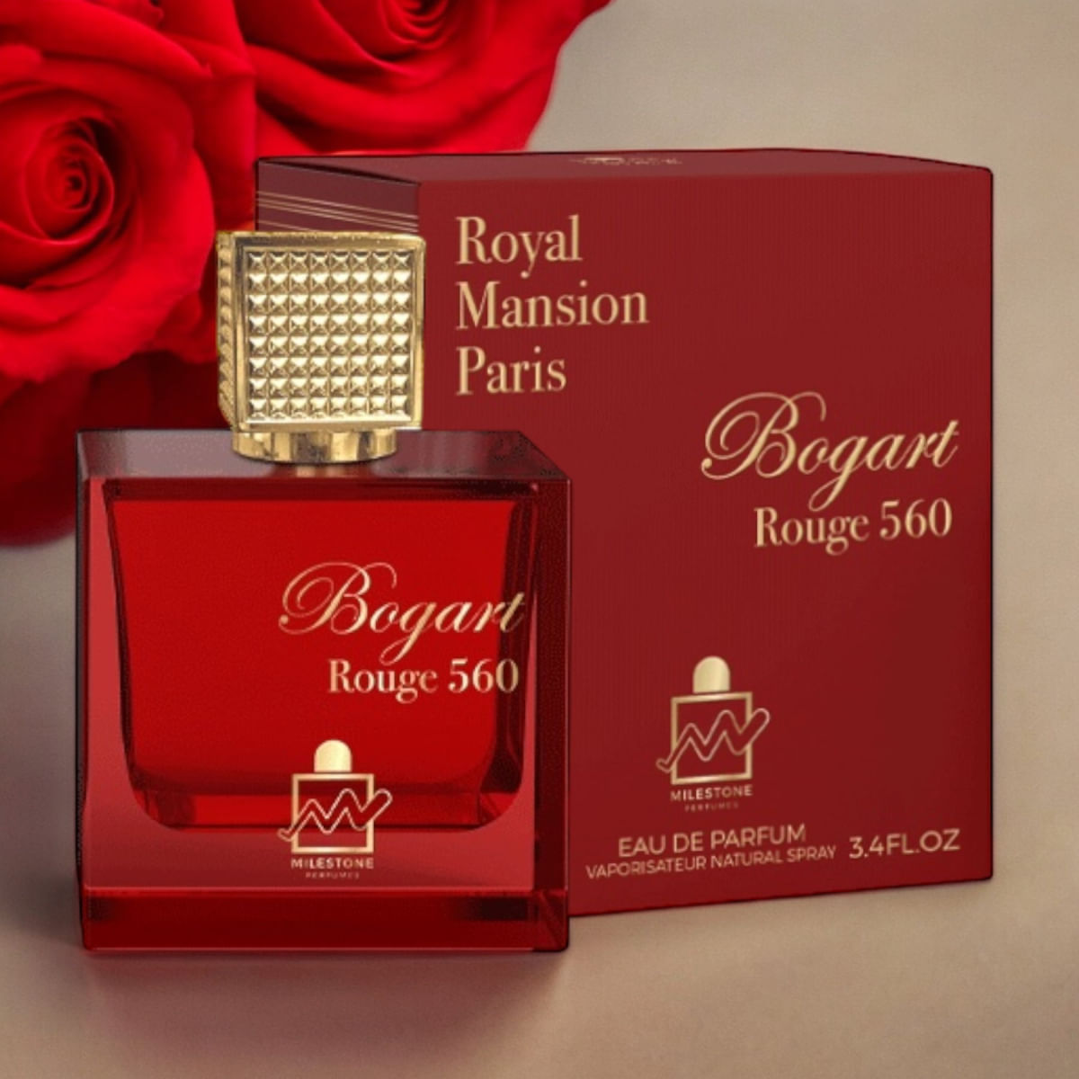 Emper Bogart Rouge 560Royal Mansion Paris Eau De Parfum Perfume Unissex  100ml