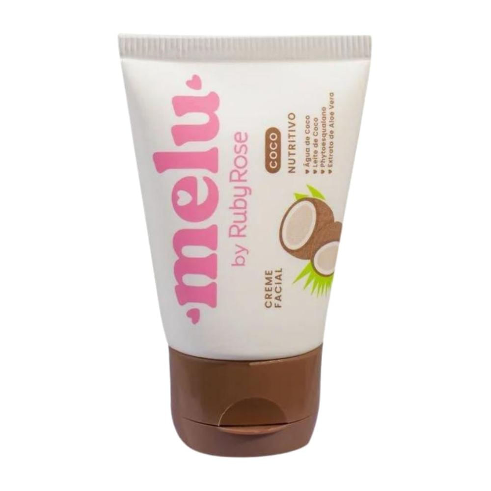 Creme Facial Melu By Ruby Rose Coco Nutritivo 40g