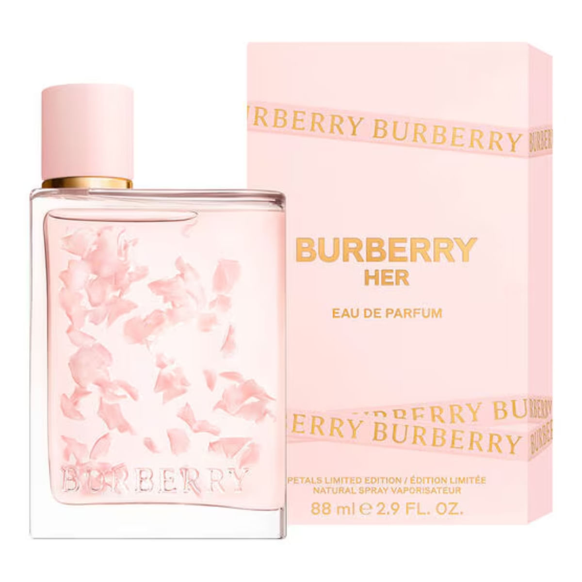 Burberry Her Eau de Parfum 88ml 限定版 Burberry Her Petals Edp - Perfume Feminino 88Ml - Época Cosméticos