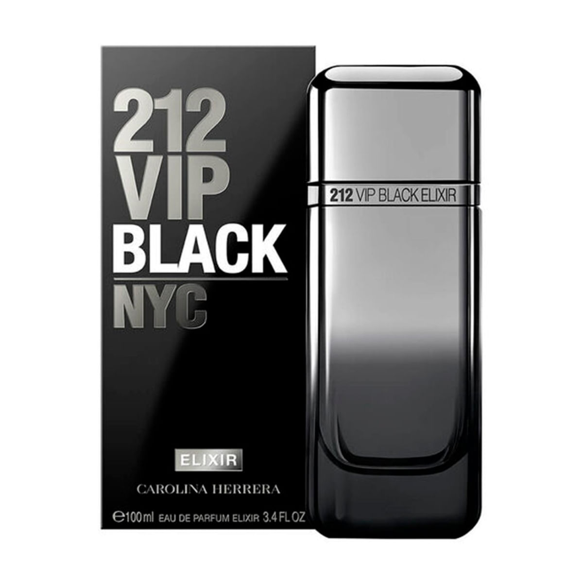 Perfume Masculino Eau de Parfum Carolina Herrera 212 VIP Black Elixir- 100 ml