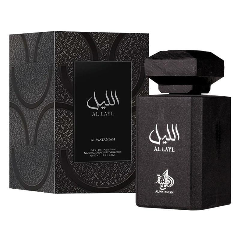 AL LAYL 100ml 香水 Al Wataniah Perfume Árabe Al Layl Al Wataniah Eau de Parfum Masculino - Época