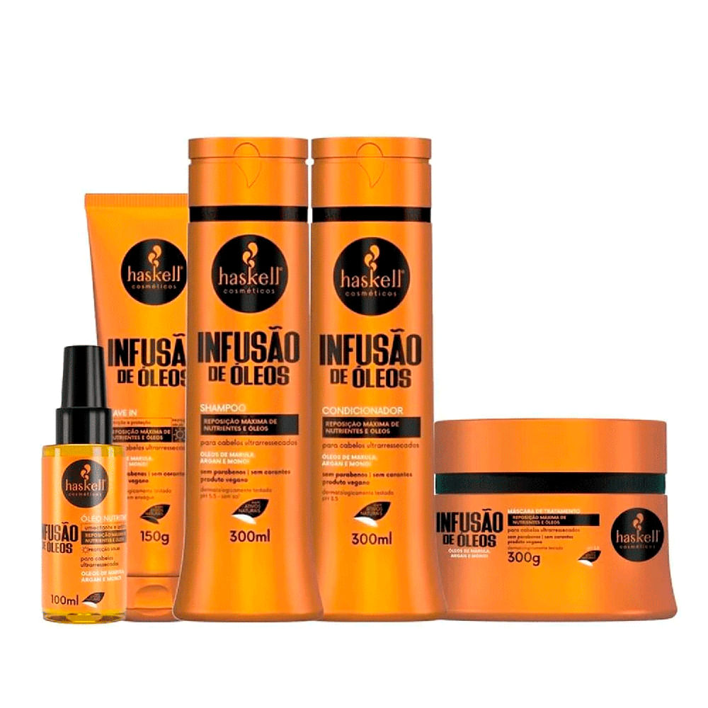 Leave In Haskell Infusão de Óleos 150ml