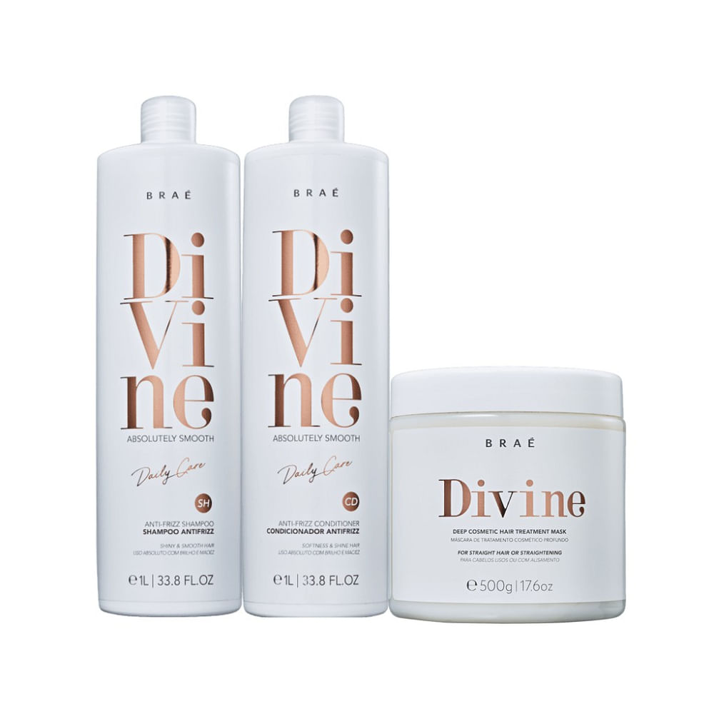 Brae Divine Kit Trio Salon (3 produtos)