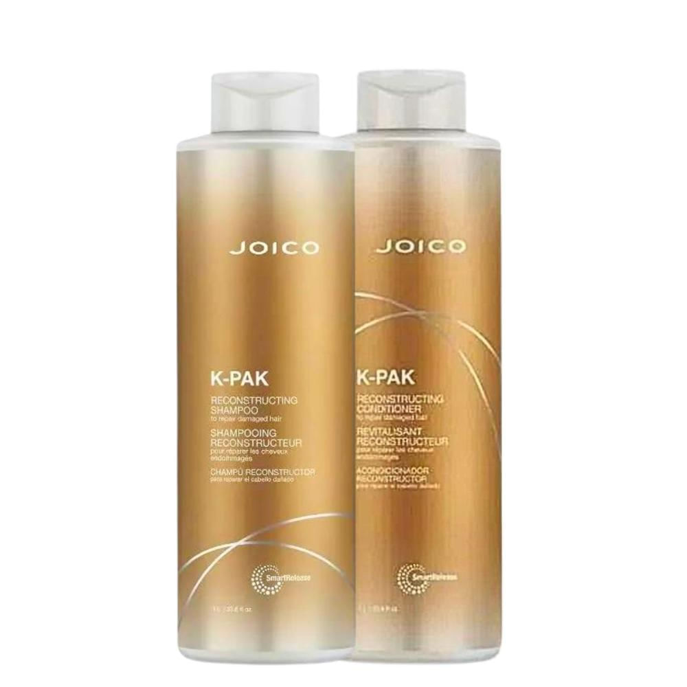 Joico K-PAK Tratamento Shampoo 1000ml + Condicionador 1000ml