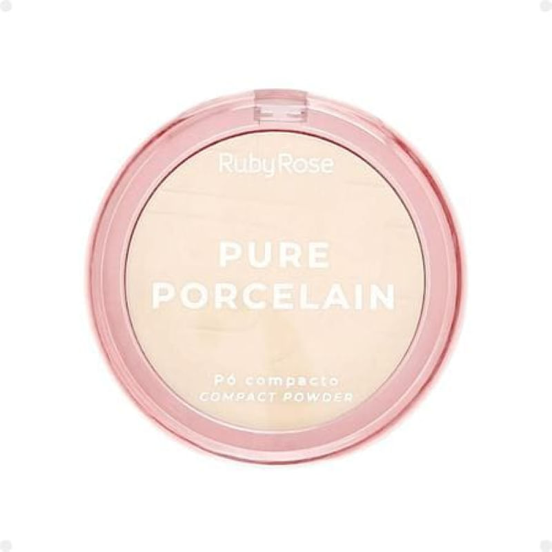 Ruby Rose Pure Porcelain P10 - Pó Compacto 7g