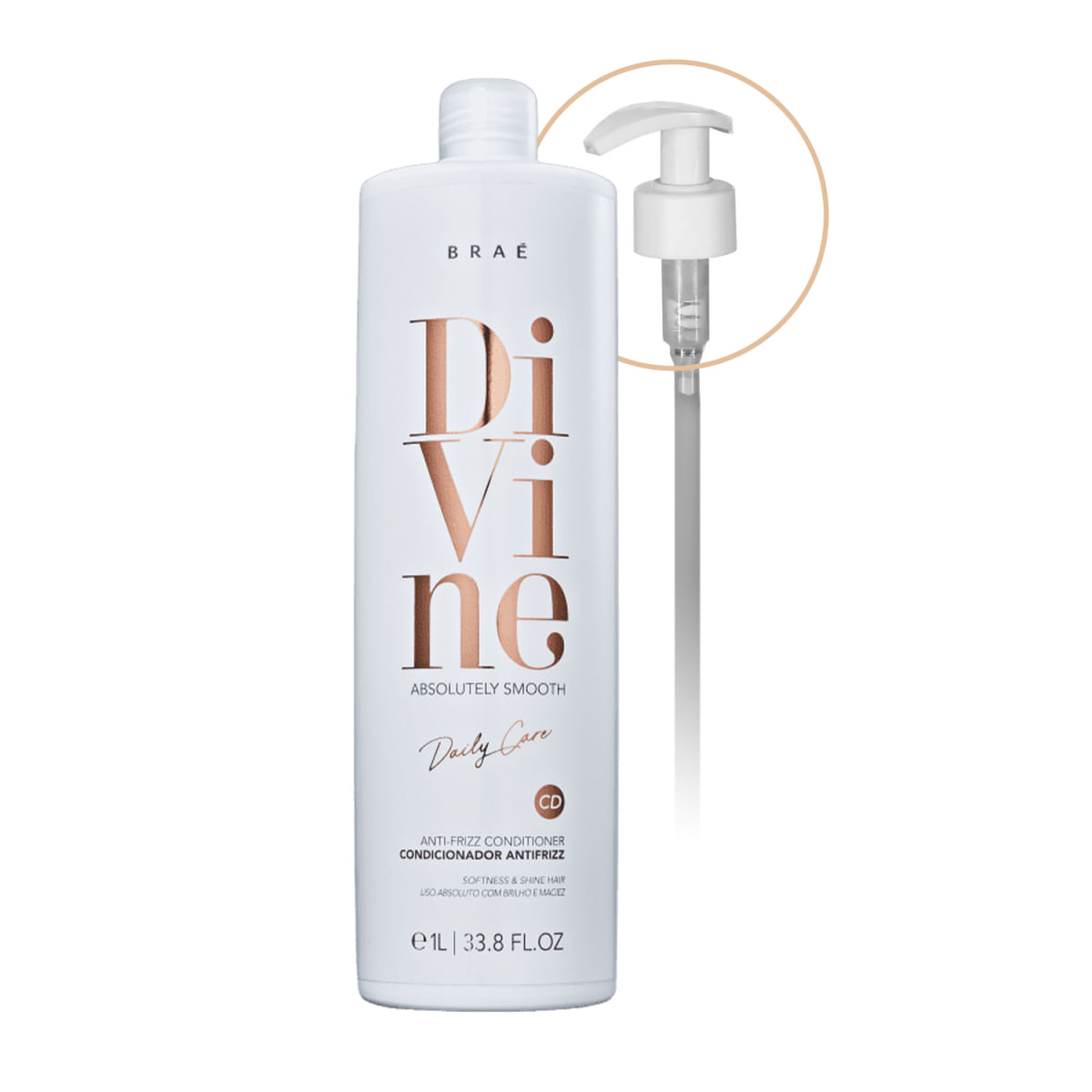 BRAÉ Divine Anti-frizz - Condicionador Nutritiva 1L
