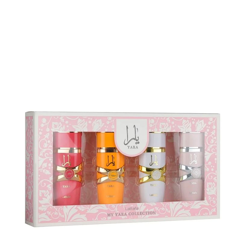 Lattafa Yara Collection Kit EDP 4x25ml - Perfume Feminino - Época