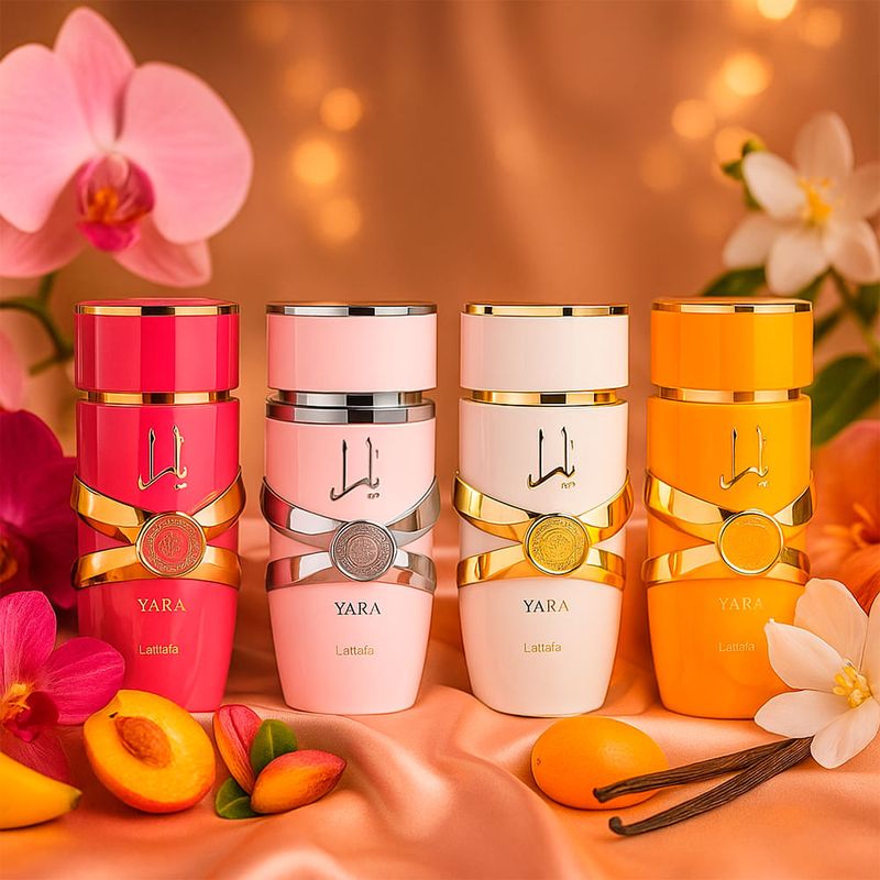 Lattafa Yara Collection Kit EDP 4x25ml - Perfume Feminino - Época