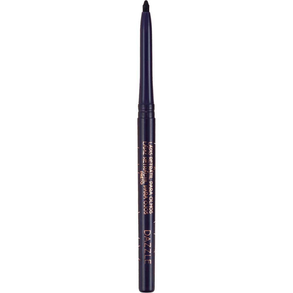 Lápis Retrátil para Olhos Dazzle Preto