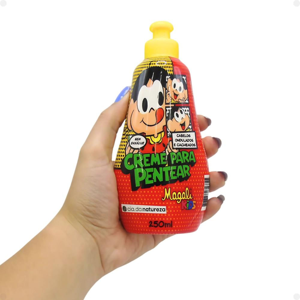 Creme para Pentear Cia da Natureza Magali Kids Cabelos Ondulados e