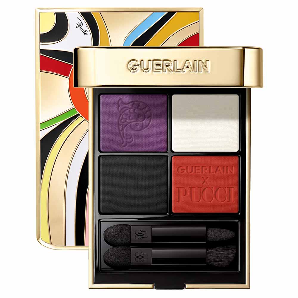 Paleta de Sombras Guerlain Ombres G X Pucci - Época Cosméticos