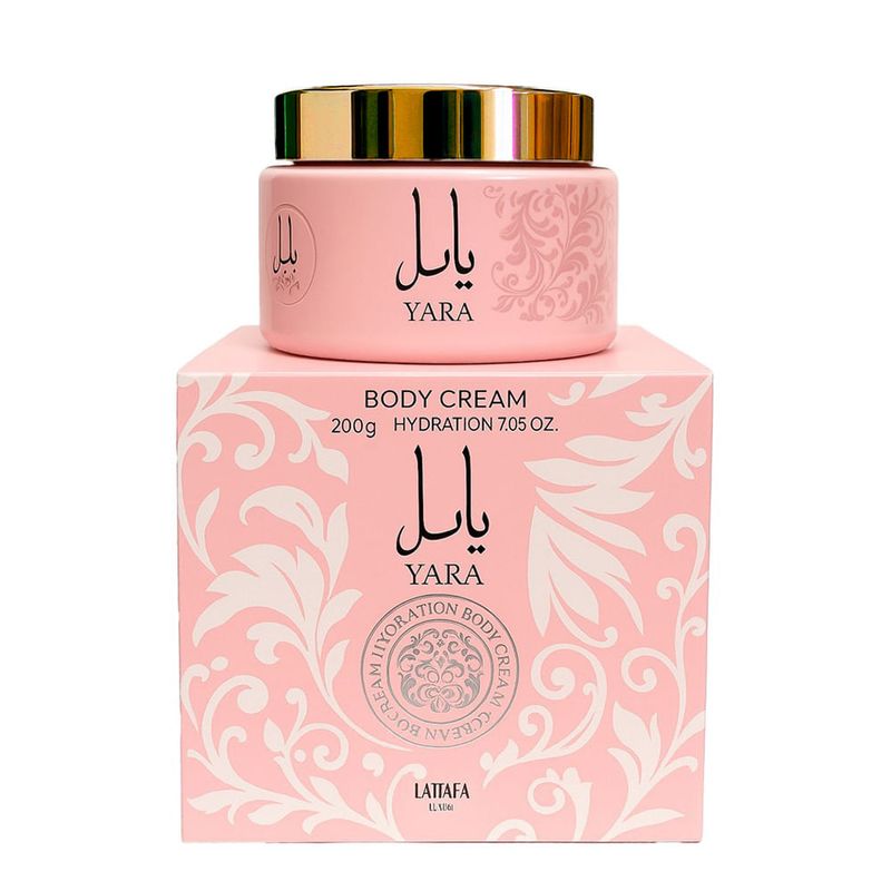HIDRATANTE ISABELLE LA BELLE EM PASTA YARA ROSA 200G - imagem 1