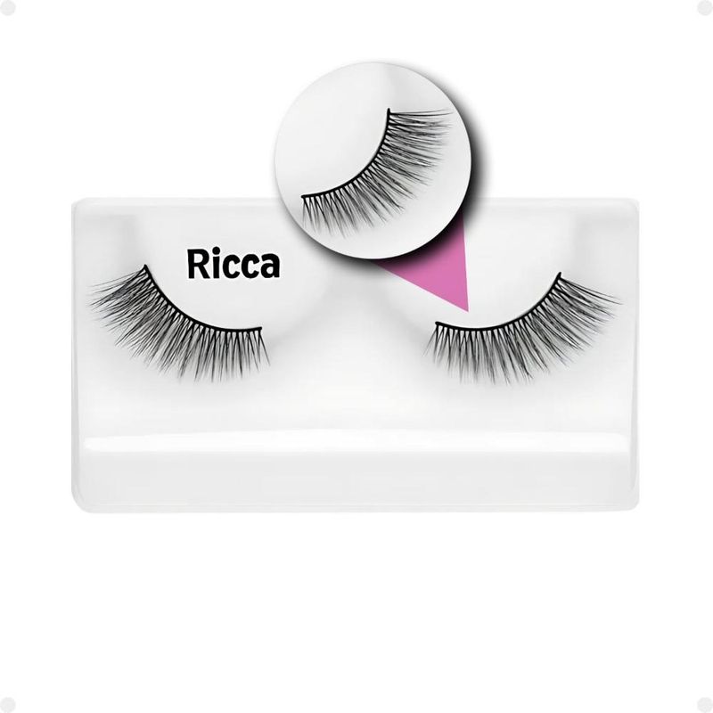 Cílios Postiços Ricca Belliz Fox Eyes Chic Vol:2 Médio Cód.2692
