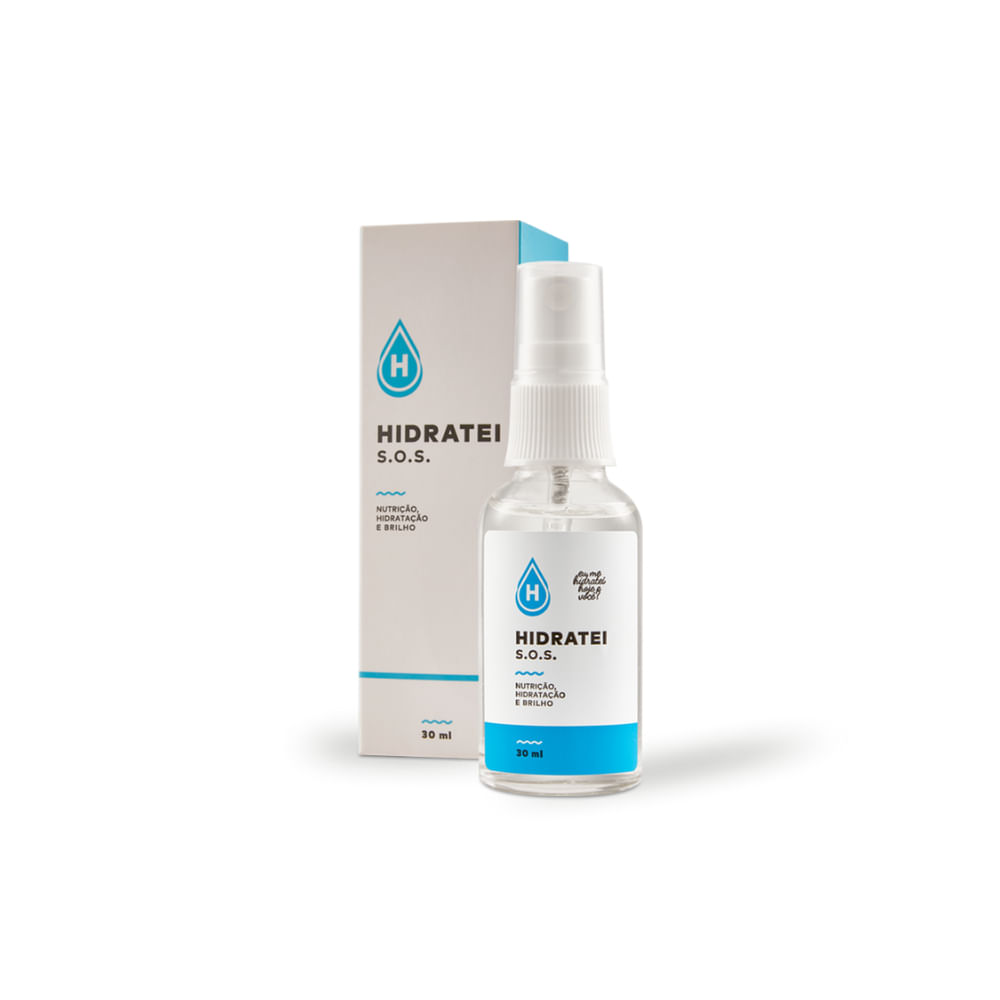 Sérum SOS 30ml Hidratei Nutrição e Brilho para seu Cabelo