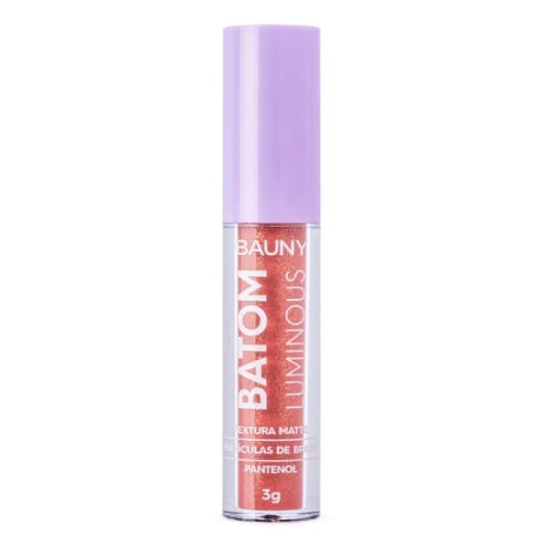 Batom Sombra Líquido Luminous Perfect 3g - Bauny