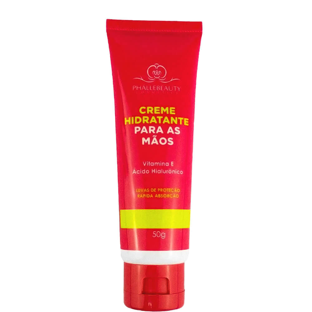 Phállebeauty - Creme Hidratante para Mãos com Ácido Hialurônico 50g