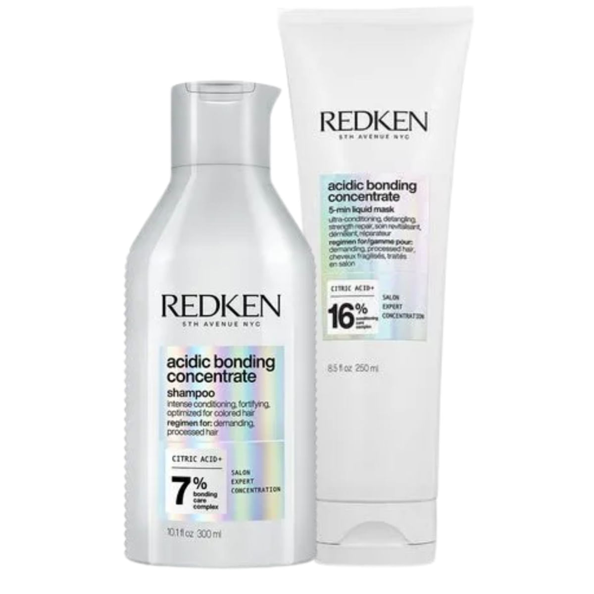 Kit Redken ABC Shampoo 300ml + Máscara 250ml
