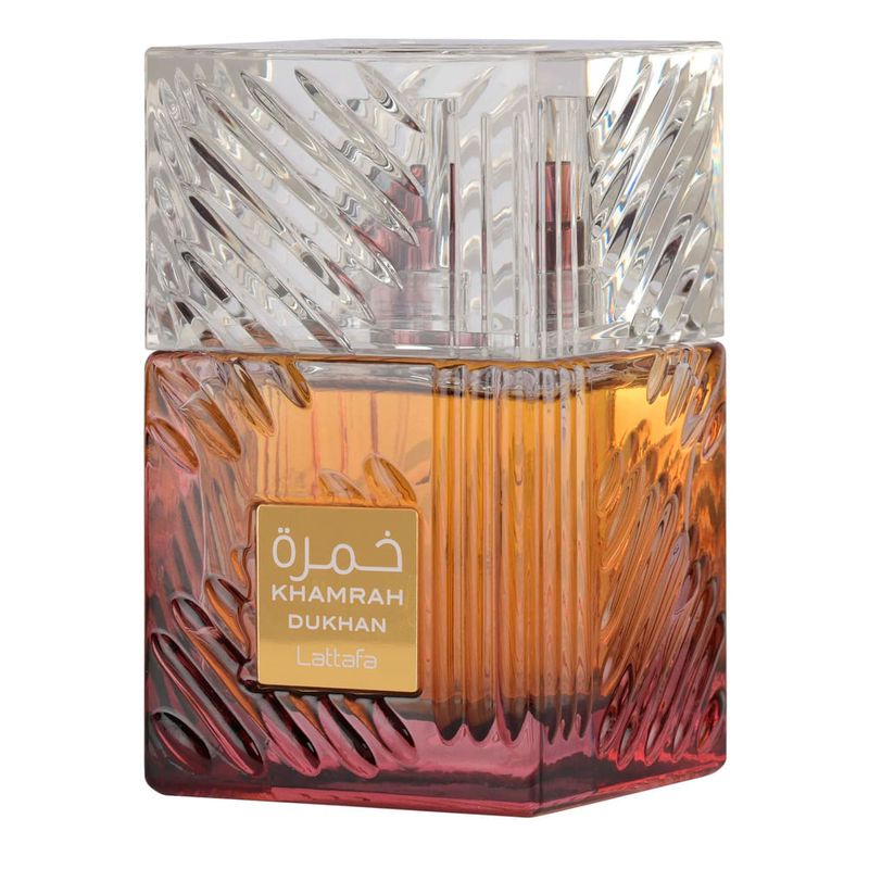 香水(ユニセックス) Lattafa Khamrah Dukhan 100ml Lattafa Khamrah Dukhan Eau de Parfum - Perfume Unissex