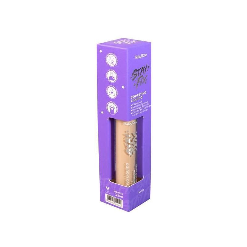 Corretivo Líquido Stay Fix Ruby Rose HB 912-1 - C00