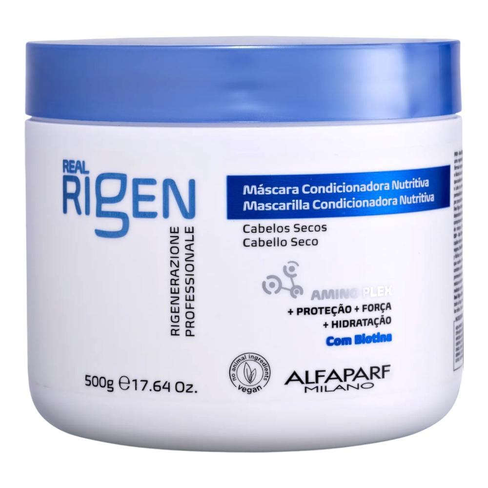 Alfaparf Milano Real Rigen - Máscara Capilar Nutritiva 500g