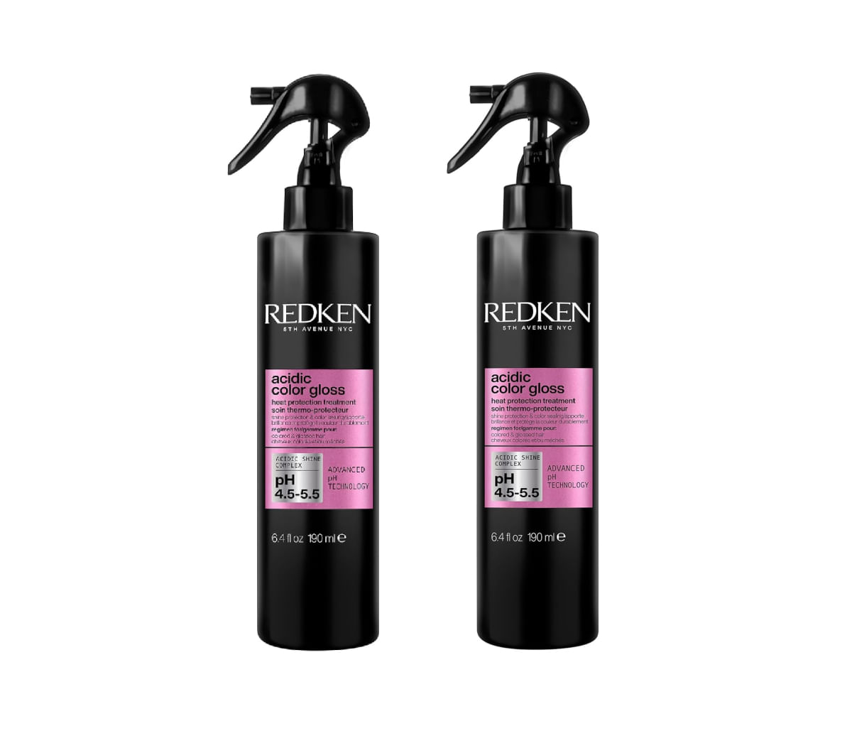 Kit 2 Redken Acidic Color Gloss Leave-in 190ml 2 UN