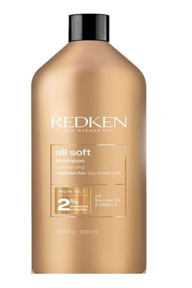 Redken All Soft  Shampoo - 1000ml New Look Volume 1000ml