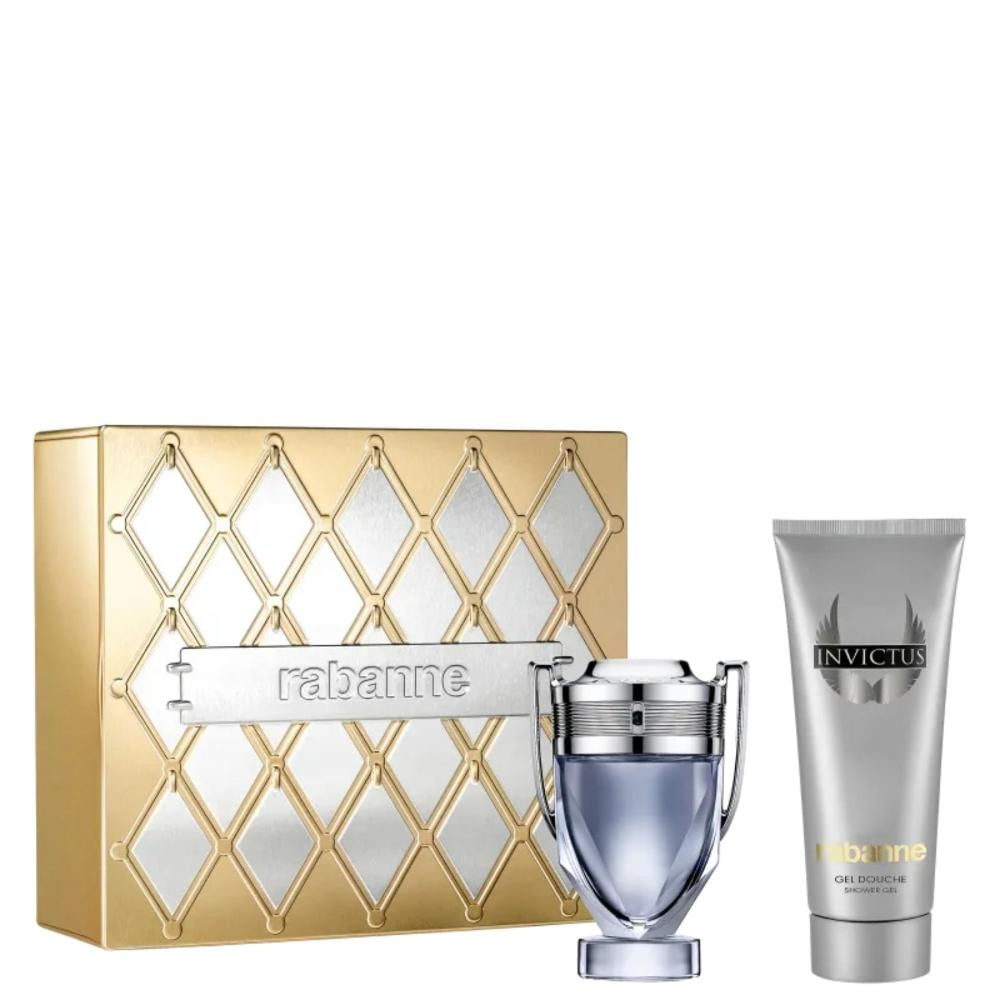 Rabanne Invictus Eau de Toilette 50ml + Shower Gel 100ml