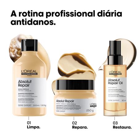 Óleo-Capilar-Multi-Benefícios-10-em-1-para-Cabelos-Secos-e-Danificados-L'Oréal-Professionnel-Absolut-Repair-90ml--6