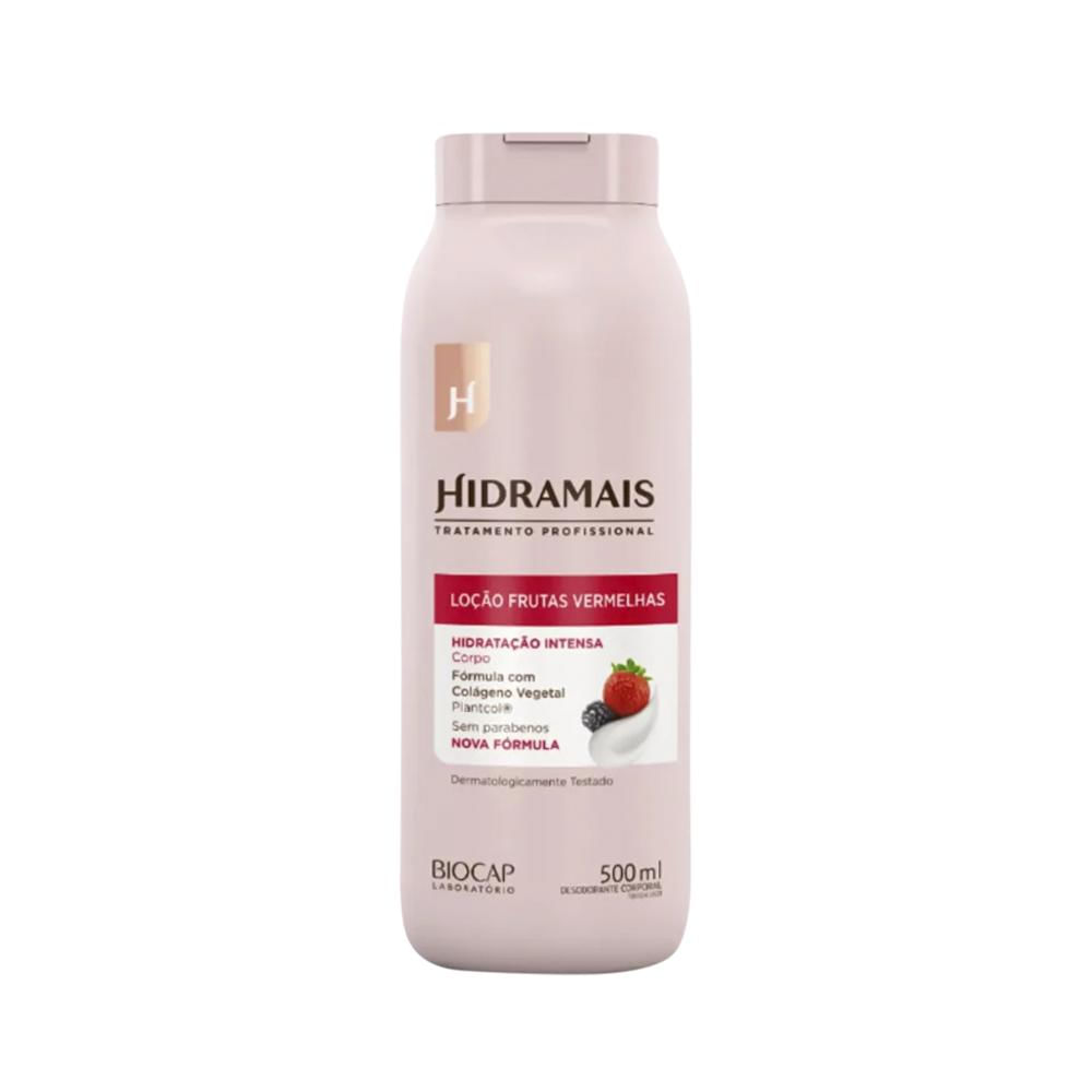 Hidramais Frutas Vermelhas e Champagne Hidratante Corporal 500ml
