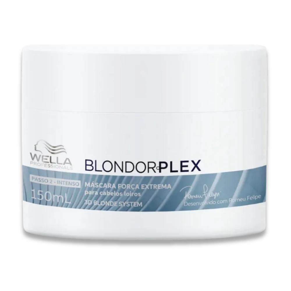 Máscara Wella BlondorPlex Força Extrema 150ml
