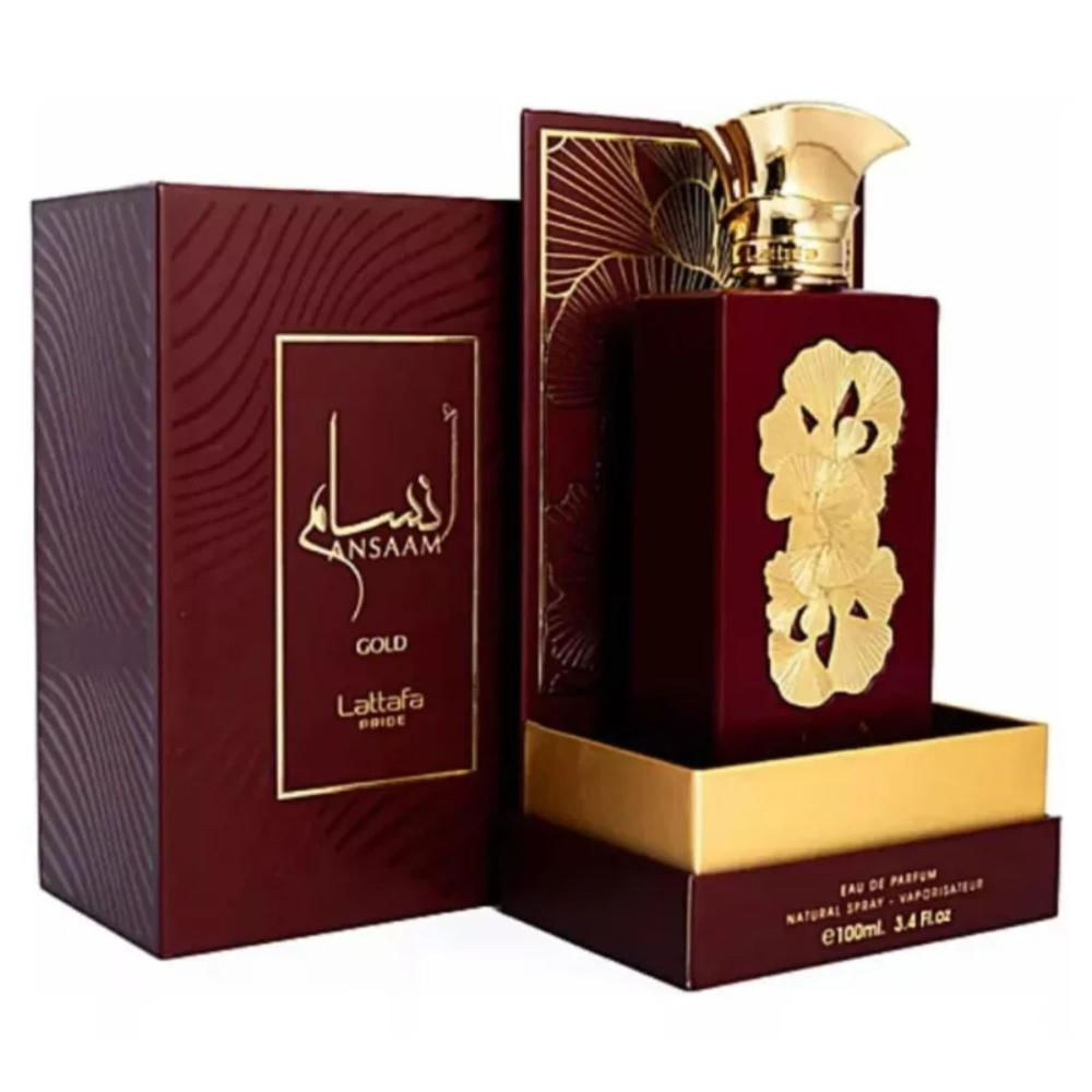 Lattafa Ansaam Gold Eau de Parfum - Perfume Feminino 100ml - Época