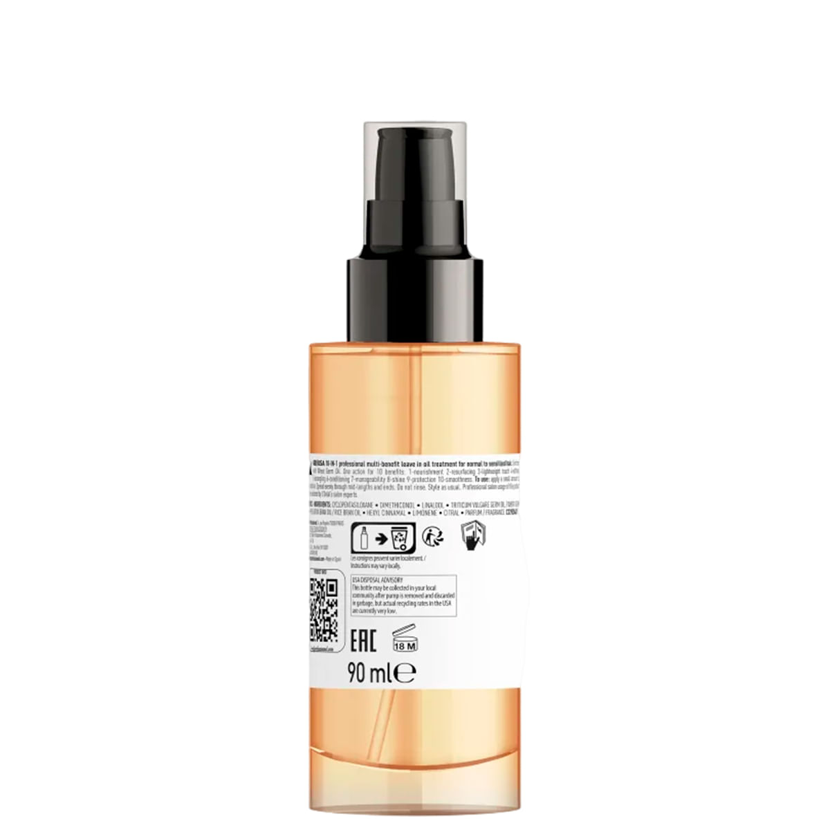 Óleo Reparador L'Oréal Professionnel Serie Expert Absolut Repair Gold Quinoa 10in1 90ml – miniatura 2