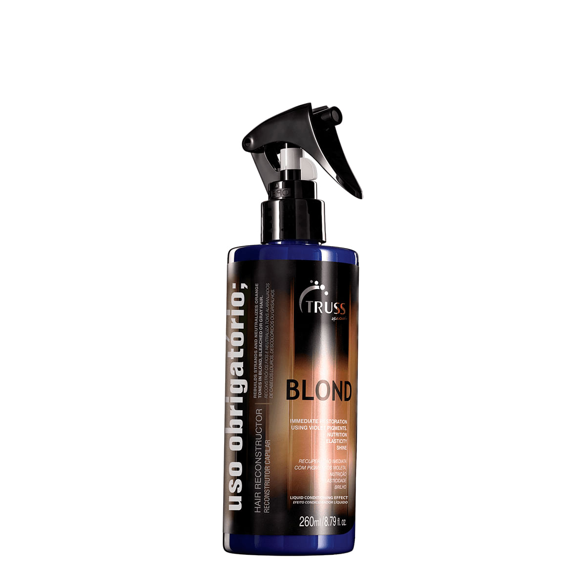 Uso Obrigatório - Reconstrutor Capilar Blond  260ml - Truss
