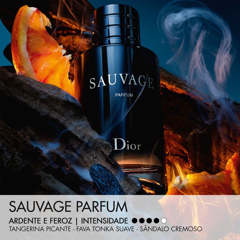 Perfume Sauvage Parfum Dior Masculino - Época Cosméticos