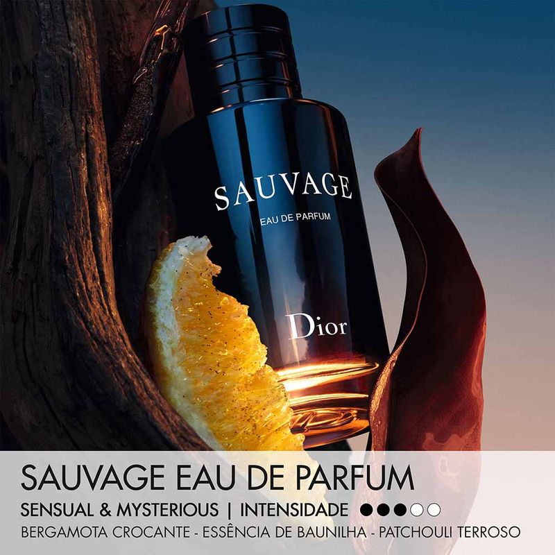Perfume Sauvage Eau de Parfum Dior Masculino - Época Cosméticos