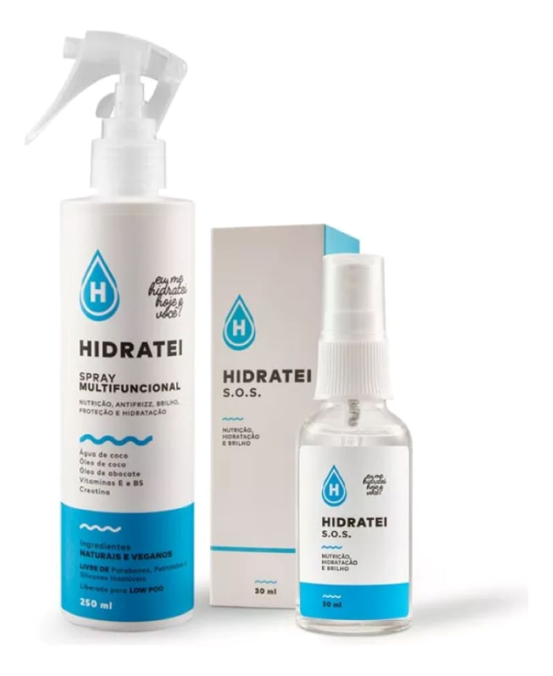 Kit Hidratei Spray Multifuncional + SOS