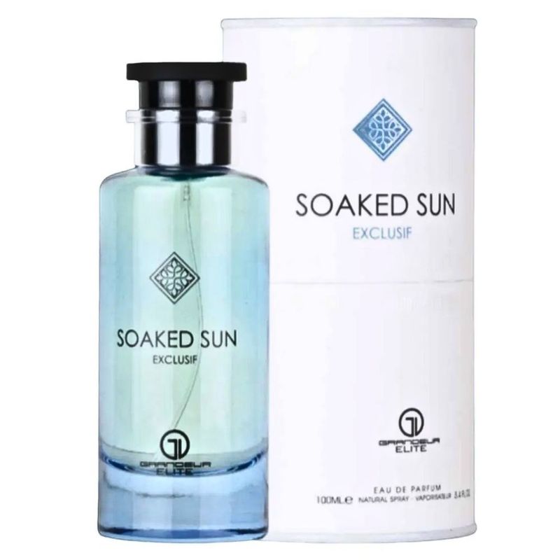 香水(男性用) Grandeur Elite Soaked Sun Exclusif 100ml Soaked Sun Exclusif Grandeur Elite Eau de Parfum Unissex -100 ml