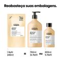 Refil - Shampoo L'Oréal Absolut Repair Gold 240ml