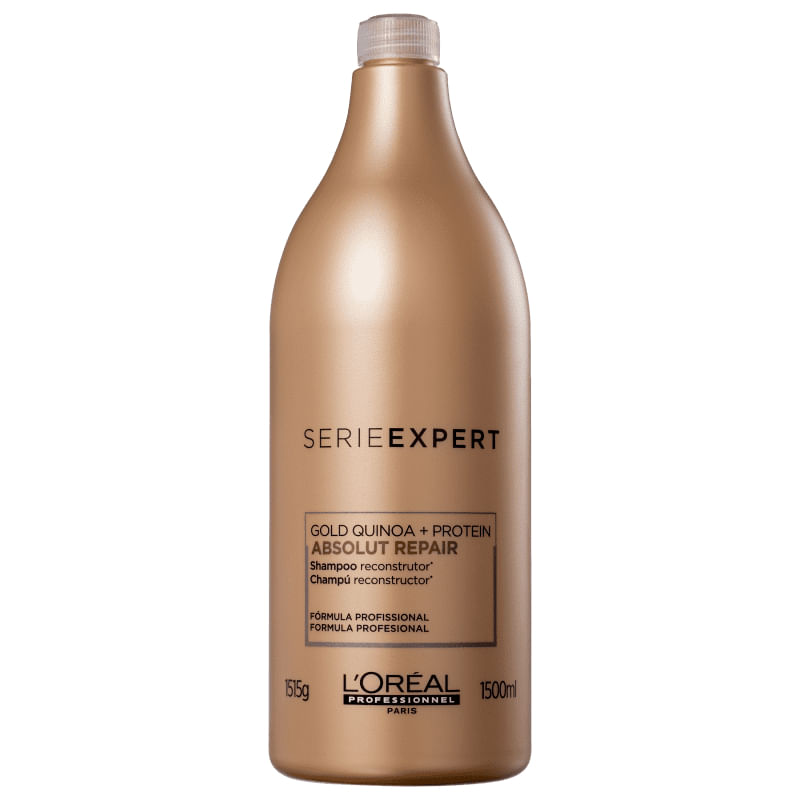 Shampoo Gold Quinoa Absolut Repair 1,5L - L'Oréal
