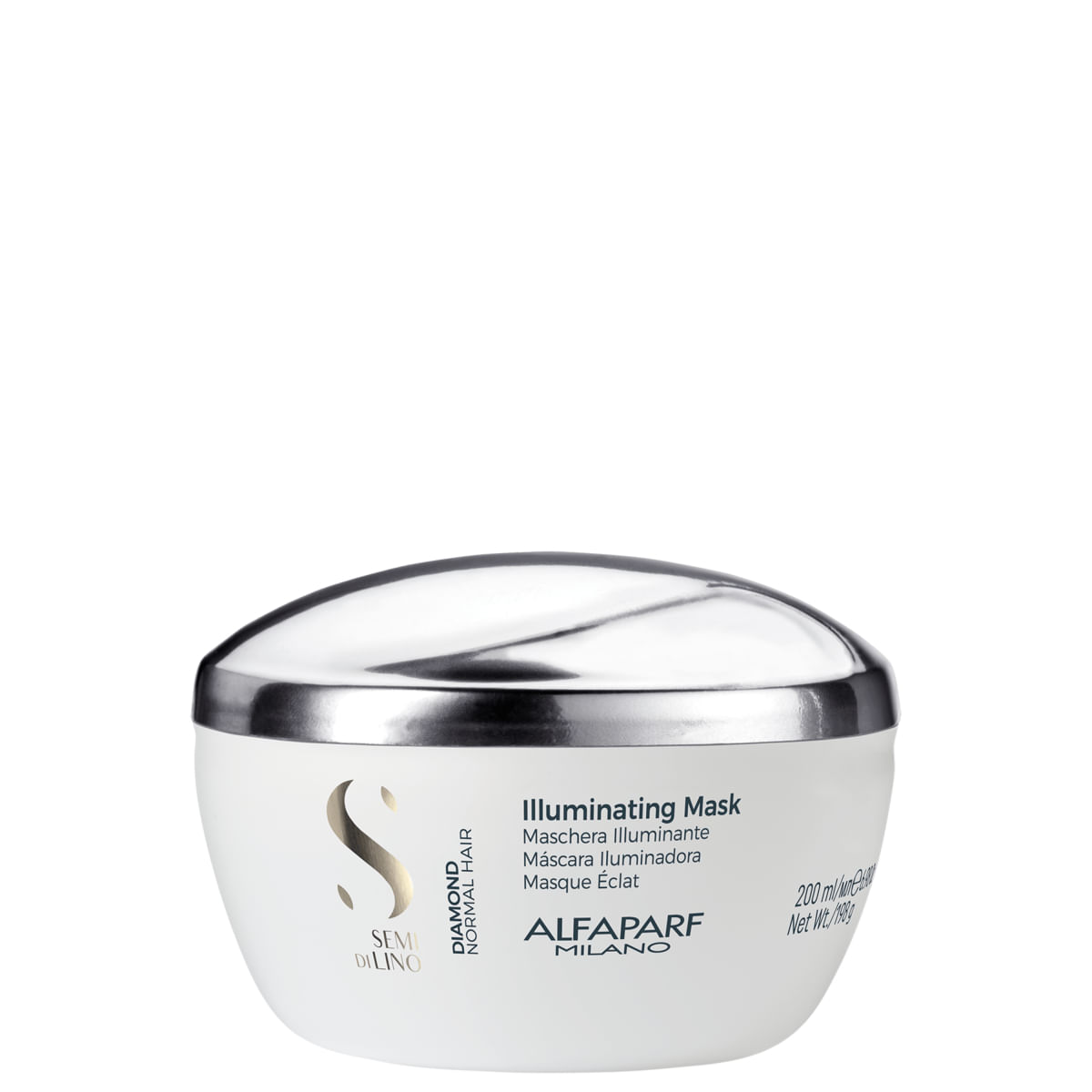 Máscara Semi Di Lino Diamond 200ml - Alfaparf