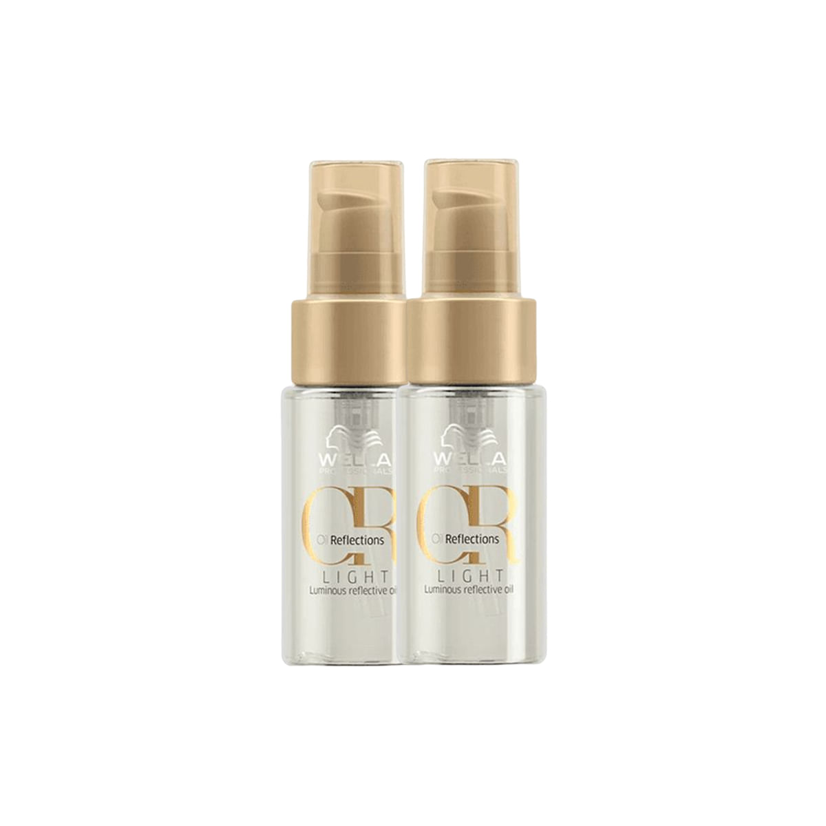 Kit 2 Óleos Capilar Oil Reflections Light 30ml - Wella
