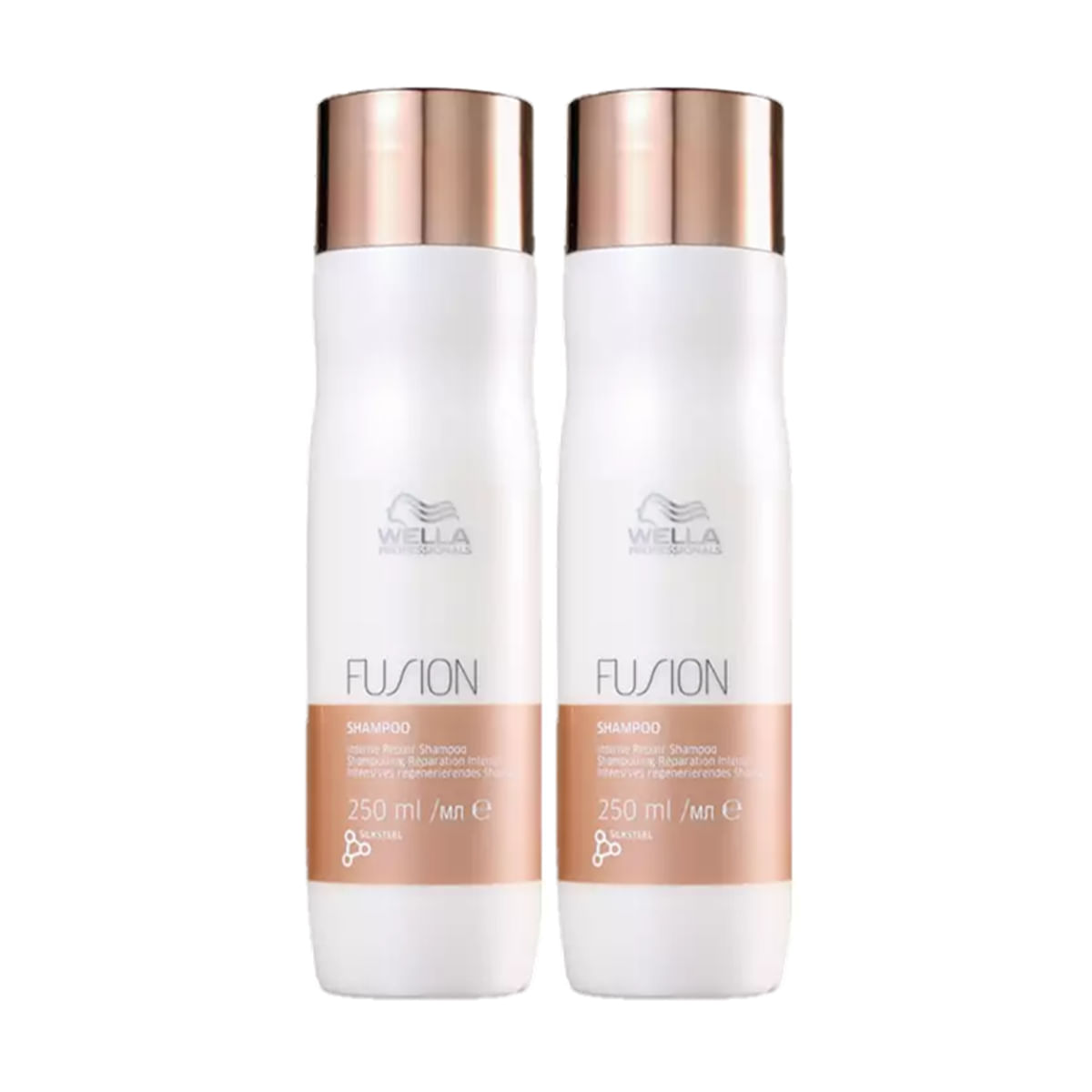 Kit 2 Shampoo Fusion 250ml - Wella Professional