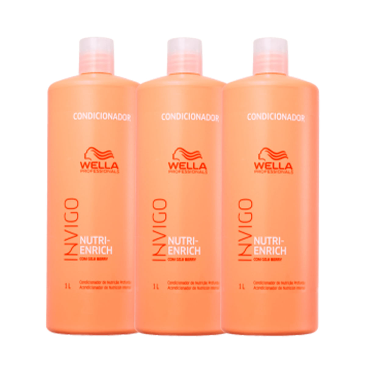 KitCondicionador Invigo Nutri-Enrich 1L 3un- Wella Professional