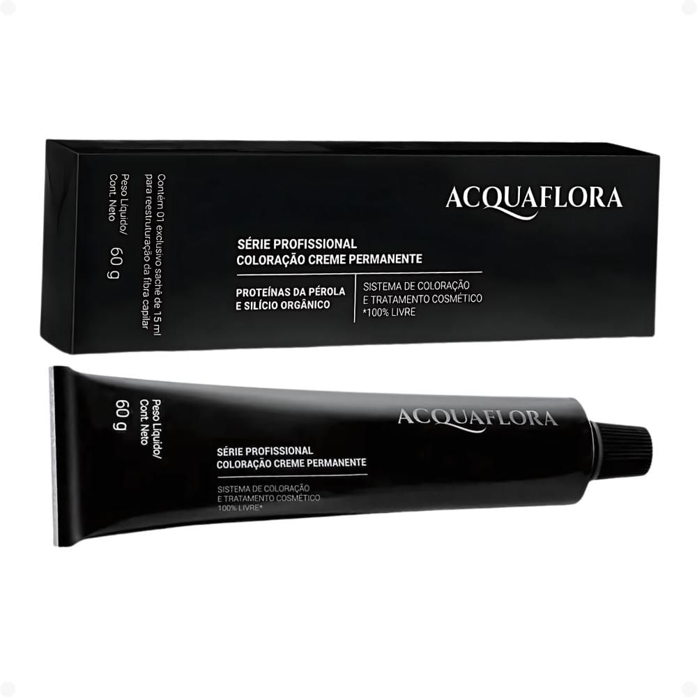 Coloração Creme Acquaflora 12.11 Louro Especial Acinzentado Intenso 60g