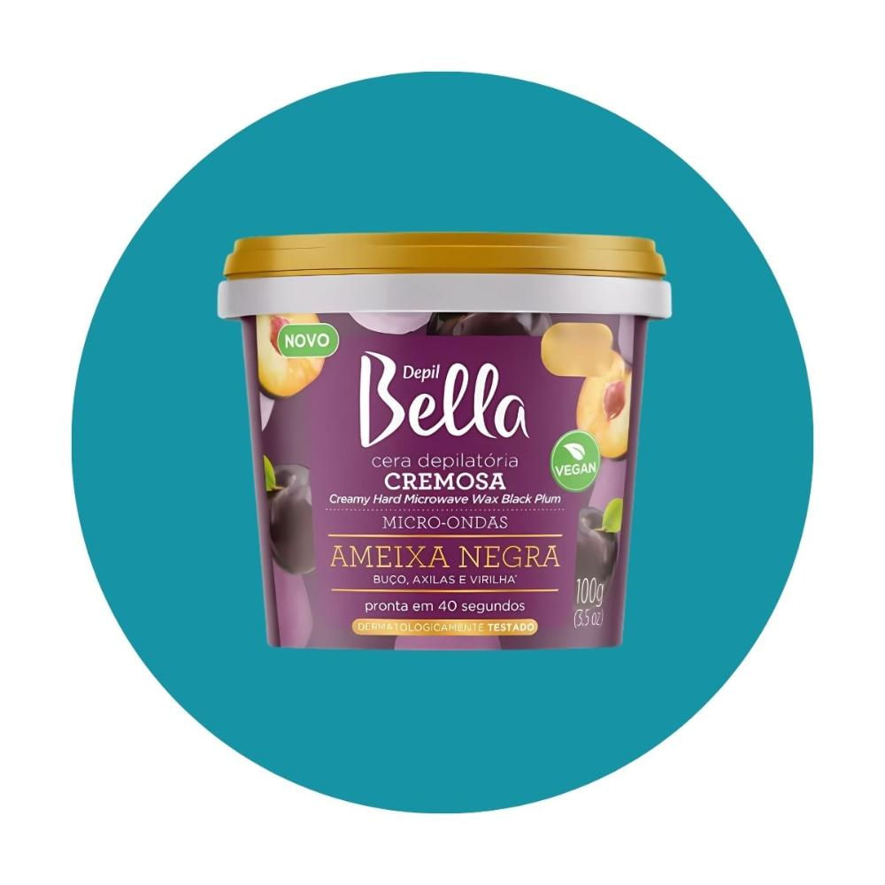 Depil Bella Micro-Ondas Ameixa Negra Cera Depilatória 100g - Época
